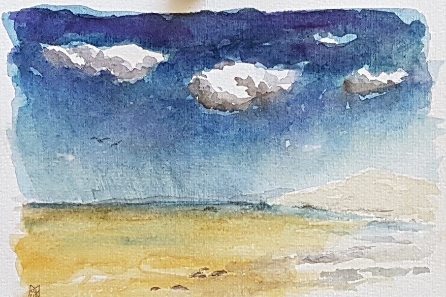 Traeth Gogledd Cymru Wasserlandschaft